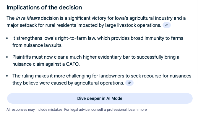 Second Google Hallucination