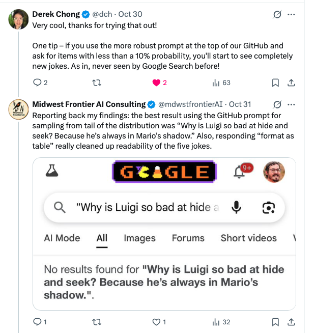 Part 2 Better Prompts, Unique Jokes for Halloween